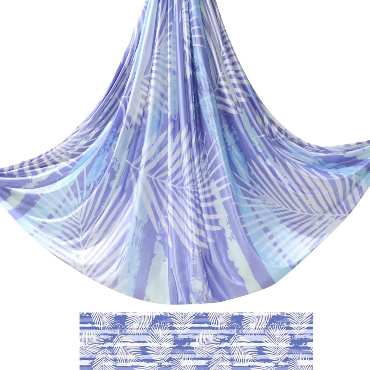6.5 Yards / 6m Aerial Yoga Hammock Fabric Gradient Aerial Silks Yoga Swing Fitness Stretch Belt for Gym and Indoor Home Studio