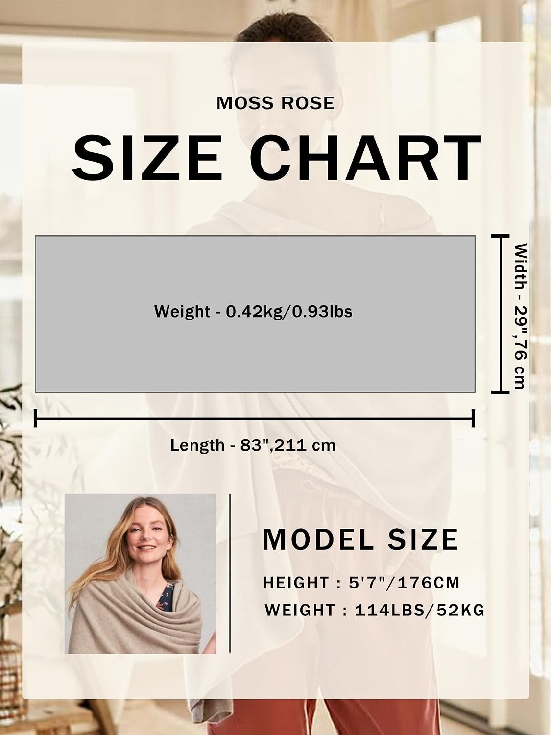 Women Shawl Wrap Poncho Open Front Cardigan Shawl for Fall Winter - Colors B