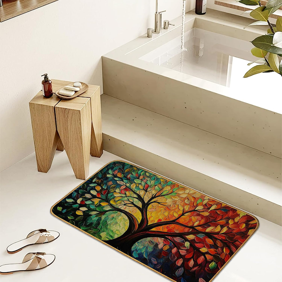 Doormat Yoga Frog Front Door Mat Indoor Outdoor Entrance,Pink Lotus Flower Door Mat Waterproof Low Profile All-Season,Easy Clean Patio Porch Entryway Floor Rug 17x29 Inch