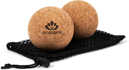 Physical Massage Therapy Ball Set - Ideal for Yoga, Deep Tissue Massage, Trigger Point Therapy and Myofascial Release Physical Therapy Equipment