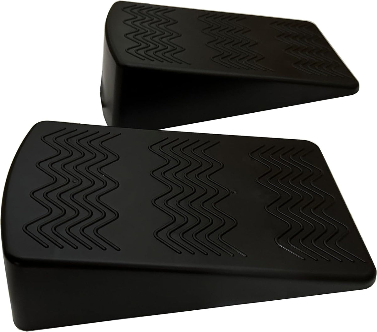 Slant Board for Squats, Yoga Wedge Block Pairs, Black Calf Stretcher Exercise Ramps for Weightlifting Pilates Home Gym Fitness