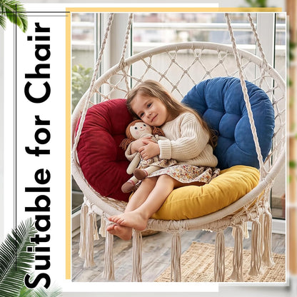 4 Pcs Mixed Colors Large Floor Pillow Cushion, Square 20 x 20