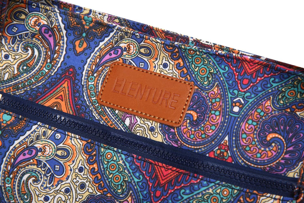 Large Yoga Mat Bag for Women & Men, Full-Zip Gym Bag with Yoga Mat Holder