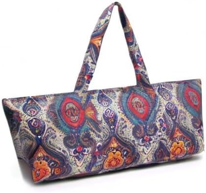 Large Yoga Mat Bag for Women & Men, Full-Zip Gym Bag with Yoga Mat Holder