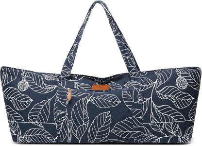 Large Yoga Mat Bag for Women & Men, Full-Zip Gym Bag with Yoga Mat Holder