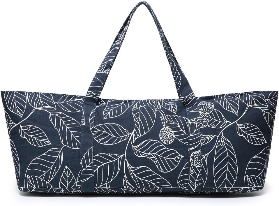 Large Yoga Mat Bag for Women & Men, Full-Zip Gym Bag with Yoga Mat Holder
