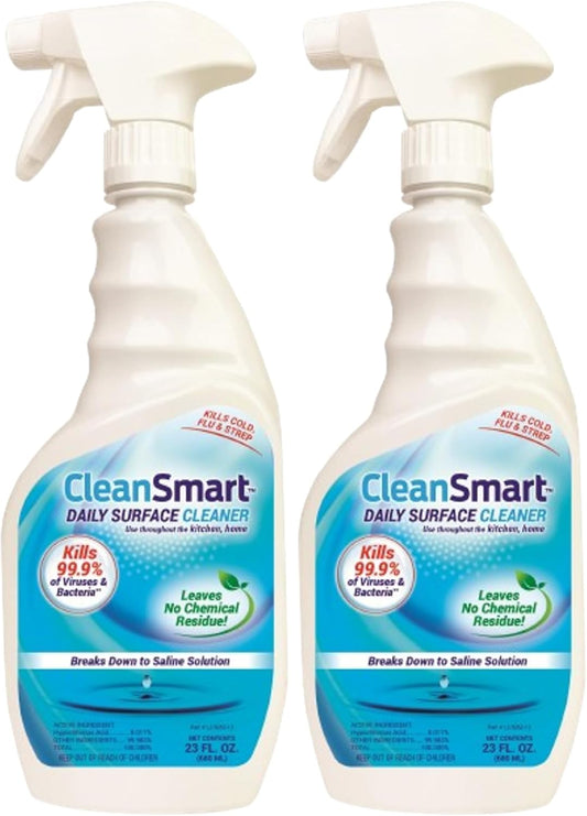 Daily Surface Cleaner and Pet-Safe Disinfectant, 23 oz (2 pack)