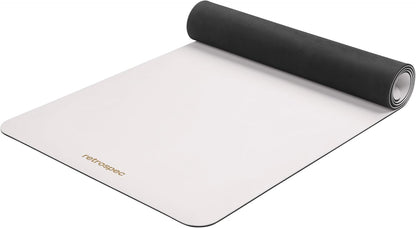 Laguna 5mm Yoga Mat - Fitness Mat for Women, Men & Children, Slip-Resistant and Moisture Absorbing Exercise Mat for Home, Pilates, Yoga and Floor Workouts