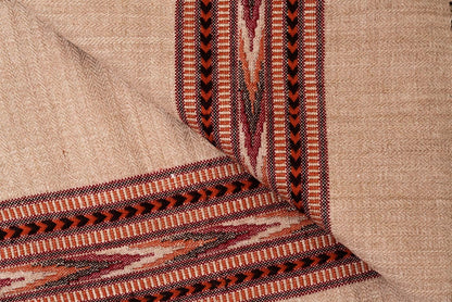 Exotic Meditation Shawl - Large Unisex Prayer Wrap, Oversize Scarf & Versatile Indian Stole Blanket