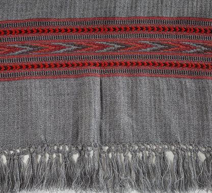 Exotic Meditation Shawl - Large Unisex Prayer Wrap, Oversize Scarf & Versatile Indian Stole Blanket