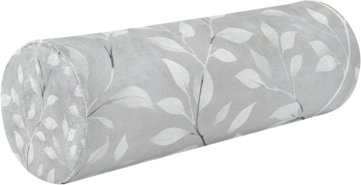 c Neck Roll Pillow Bolster Round Health Memory Foam Long Cervical Cylinder Pillows with Removable Washable Cover for Body Bed Legs Back Yoga - Colors A