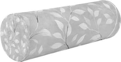c Neck Roll Pillow Bolster Round Health Memory Foam Long Cervical Cylinder Pillows with Removable Washable Cover for Body Bed Legs Back Yoga - Colors A