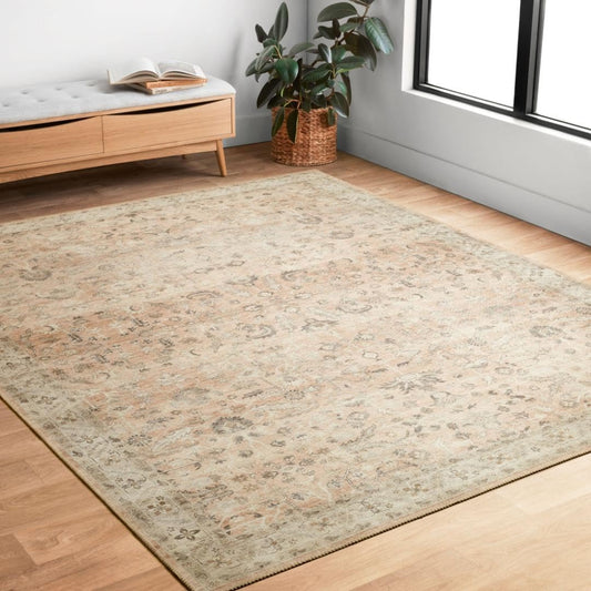 Hathaway Blush/Multi 2'-6" x 7'-6" Runner Rug
