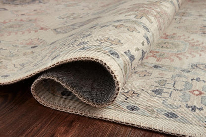Hathaway Blush/Multi 2'-6" x 7'-6" Runner Rug