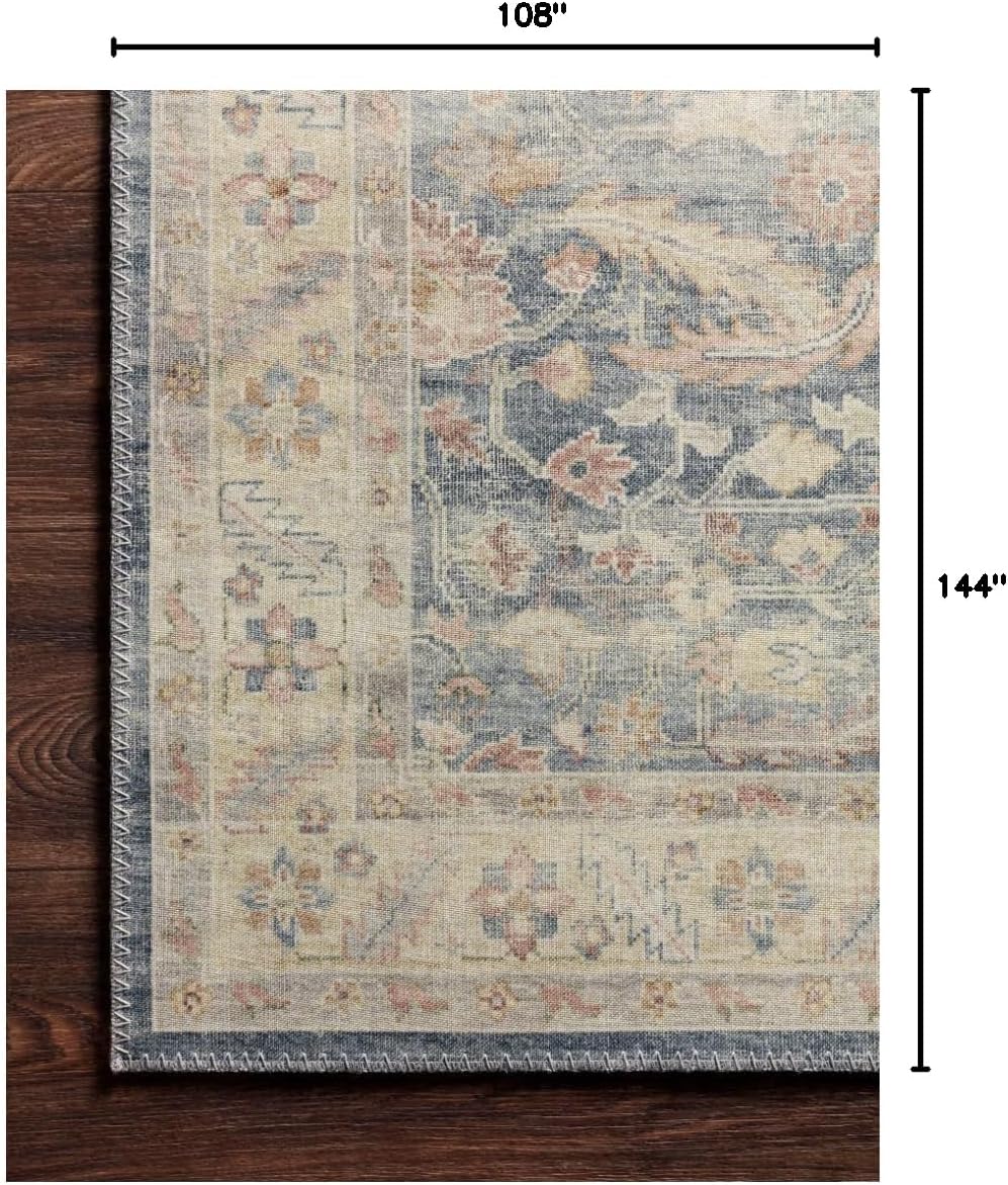 Hathaway Blush/Multi 2'-6" x 7'-6" Runner Rug
