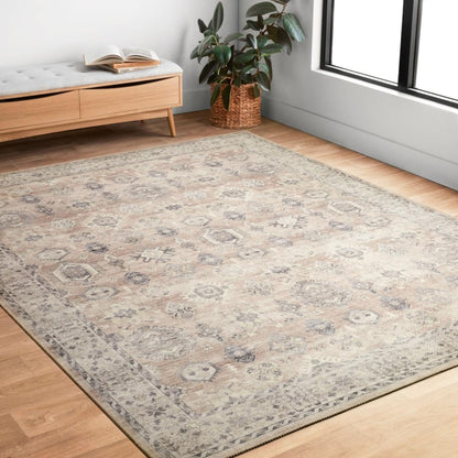 Hathaway Blush/Multi 2'-6" x 7'-6" Runner Rug