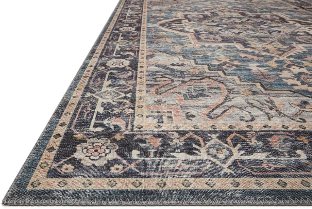 Hathaway Blush/Multi 2'-6" x 7'-6" Runner Rug