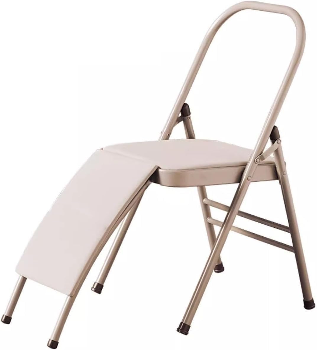 Yoga Assist Chair with Lumbar Support Professional Auxiliary Back Pain Relieving Strength Training for Home Garden(Color 5)