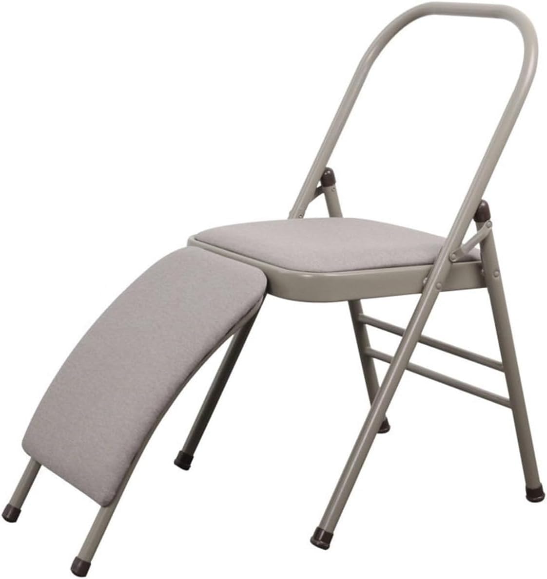 Yoga Assist Chair with Lumbar Support Professional Auxiliary Back Pain Relieving Strength Training for Home Garden(Color 5)
