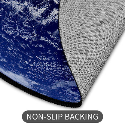 3 ft Round Gaming Rug Non Slip Floor Mat Office Gaming Room