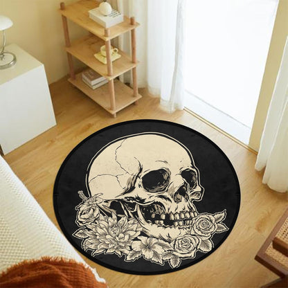 3 ft Round Gaming Rug Non Slip Floor Mat Office Gaming Room