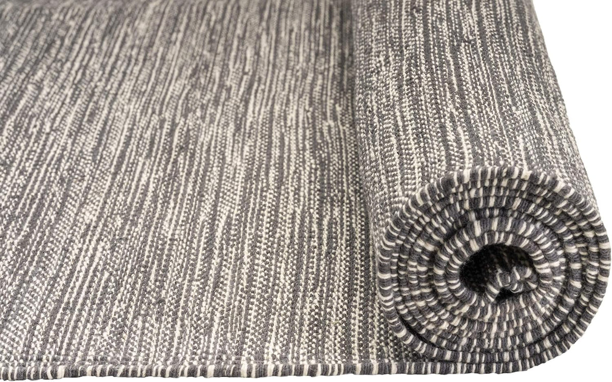 Organic Cotton Mysore Yoga Rug - Ideal Yoga Rug Mat for Restorative Yoga and Meditation - Machine Washable