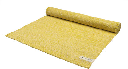 Organic Cotton Mysore Yoga Rug - Ideal Yoga Rug Mat for Restorative Yoga and Meditation - Machine Washable
