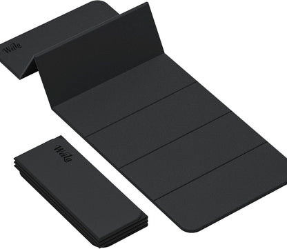 1/2 Inch 70"x24" Foldable TPE Yoga Mat, Thick Non Slip Pilates Mat