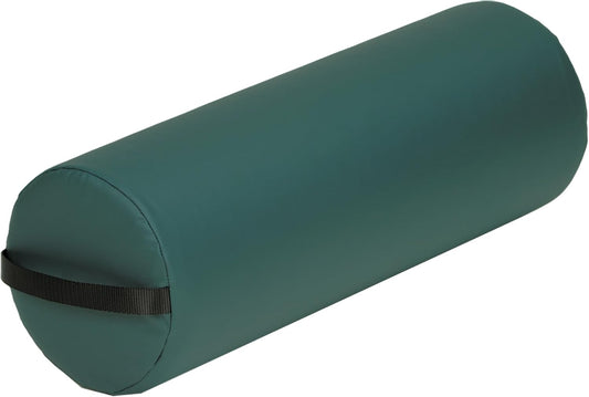 Bolster Pillow Jumbo – Durable Massage Bolster, 100% PU Upholstery incl. Strap Handle