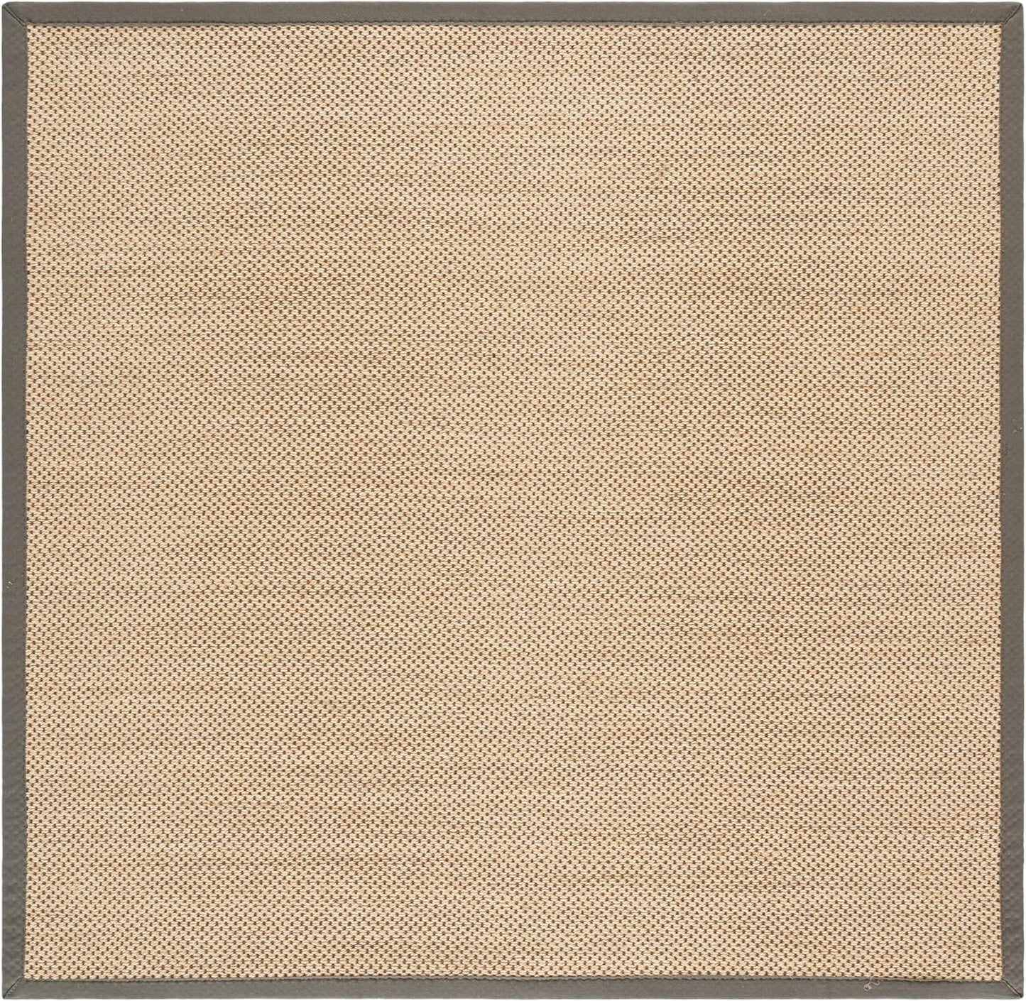 SAFAVIEH Area Rug 11x15 - Natural Fiber Collection - Large - Maize & Linen Color, Sisal, Woven Design with Border (NF141B) - Colors A