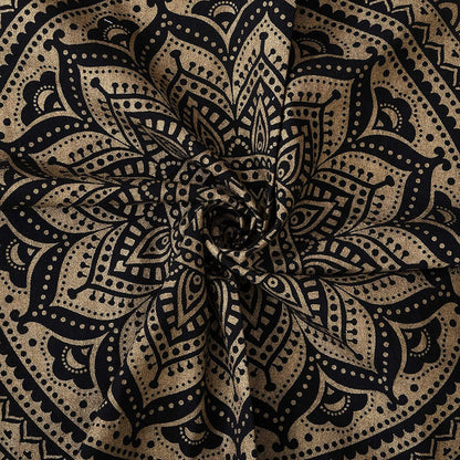 raajsee Indian Cotton Green Tapestry Mandala Wall Hangings- Tapestry For Bedroom - Indie Wall Tapestry Hippie Room Decor - Boho Small Tapestrys Aesthetic 30x40 Inches