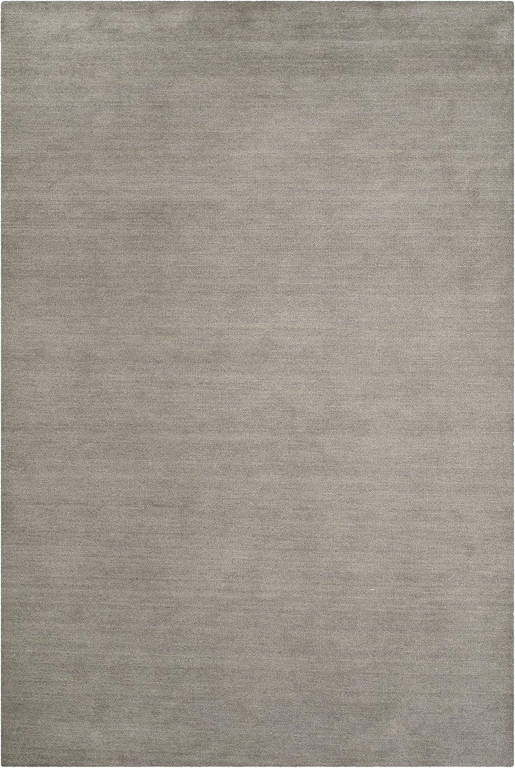 SAFAVIEH Himalaya Collection 6' Round Black HIM610C Handmade Premium Wool Area Rug