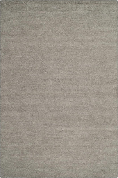 SAFAVIEH Himalaya Collection 6' Round Black HIM610C Handmade Premium Wool Area Rug
