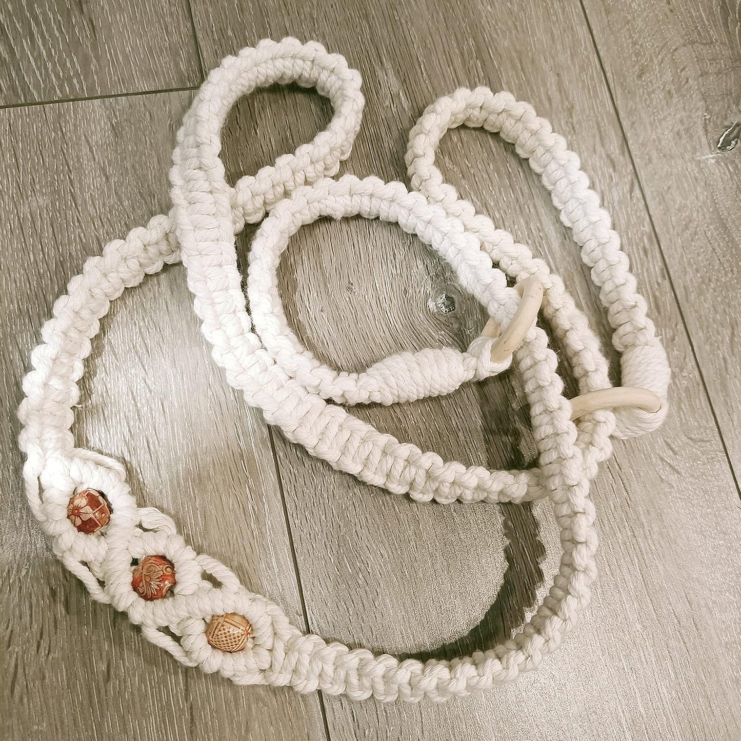 kiido Macrame Yoga Mat Carrying Strap [MAT NOT Included], Hand Woven Multi-Purpose Strap/Carrier