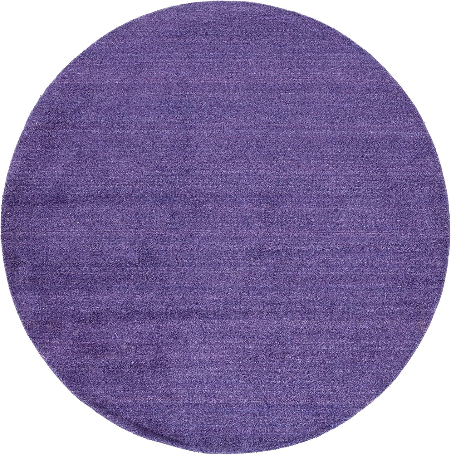 SAFAVIEH Himalaya Collection 6' Round Black HIM610C Handmade Premium Wool Area Rug