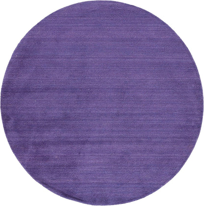SAFAVIEH Himalaya Collection 6' Round Black HIM610C Handmade Premium Wool Area Rug