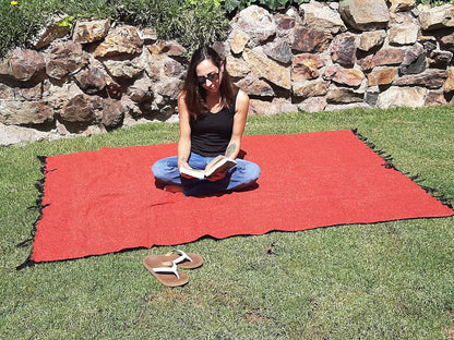 Open Road Goods Bulk Handmade Solid Color Yoga Blankets - Thick Mexican Blankets or Throws - Made for Yoga! (12 Pack, Black)