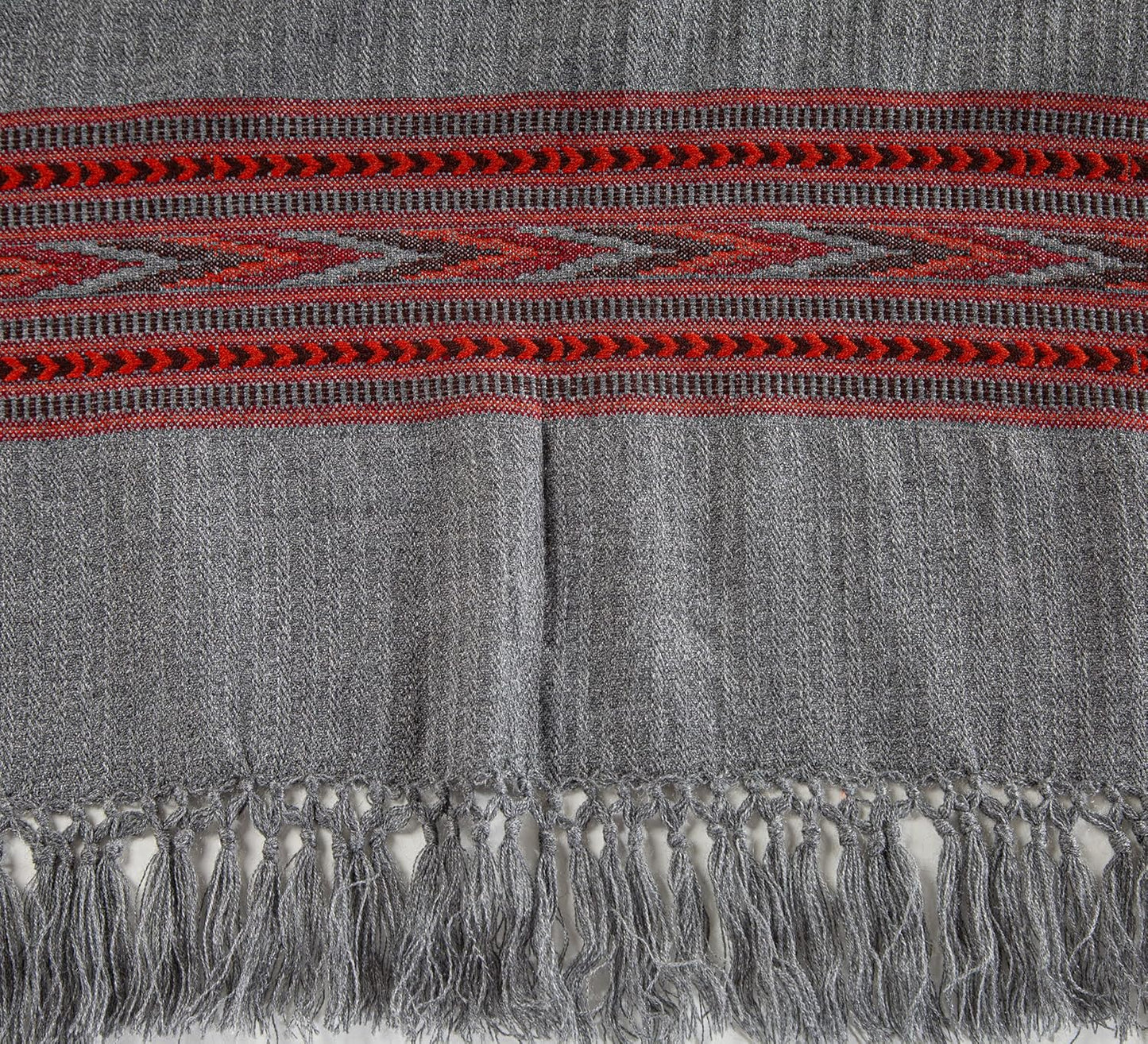 Exotic Meditation Shawl - Large Unisex Prayer Wrap, Oversize Scarf & Versatile Indian Stole Blanket