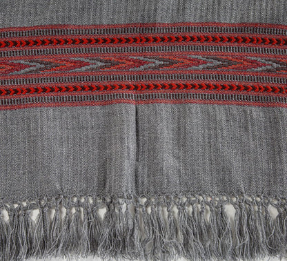 Exotic Meditation Shawl - Large Unisex Prayer Wrap, Oversize Scarf & Versatile Indian Stole Blanket