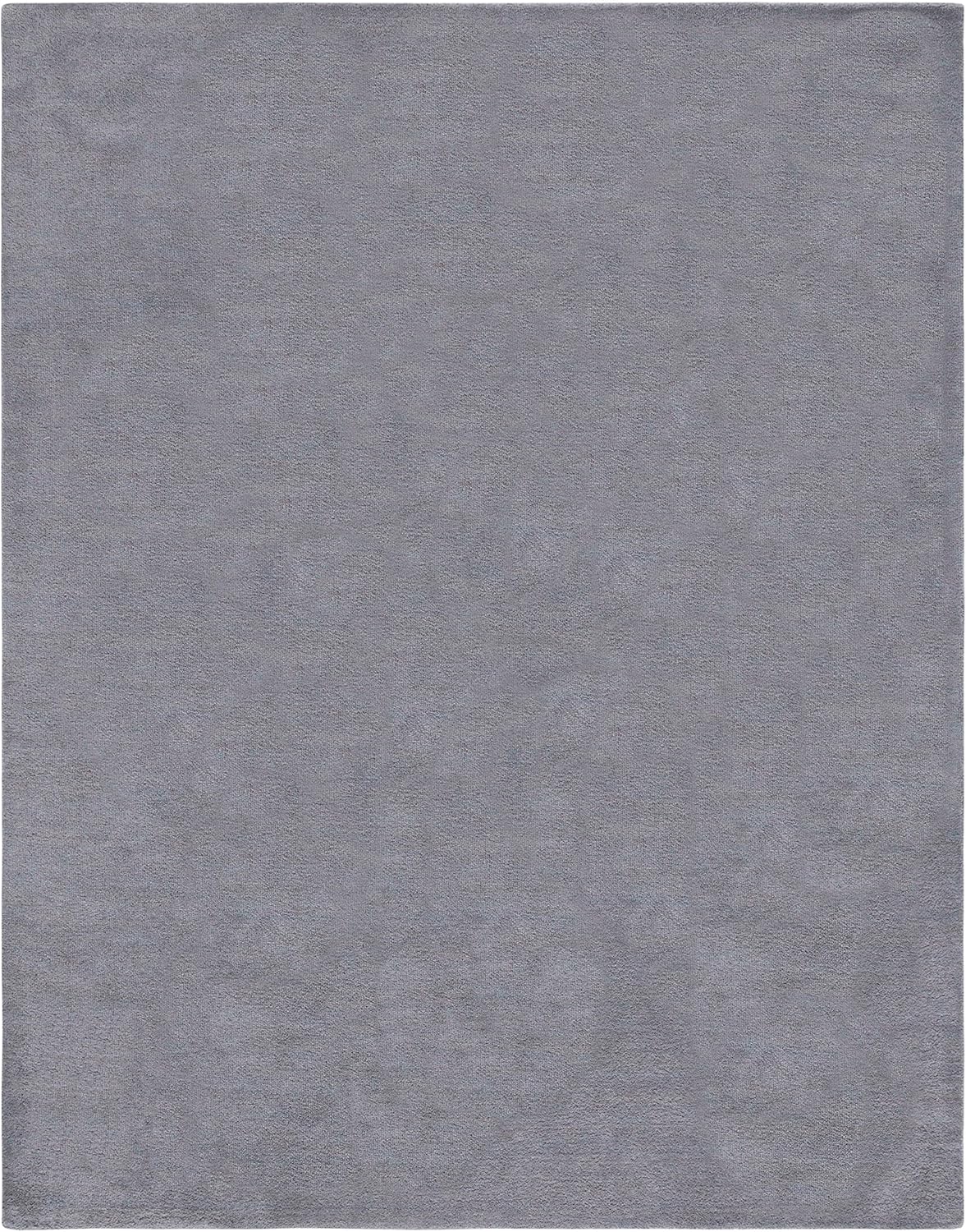 SAFAVIEH Himalaya Collection 6' Round Black HIM610C Handmade Premium Wool Area Rug