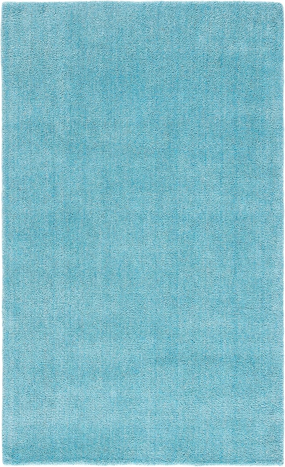 SAFAVIEH Himalaya Collection 6' Round Black HIM610C Handmade Premium Wool Area Rug