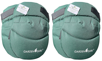 Garden Guru Cushioned Gardening Knee Pads with Adjustable Straps - Soft Inner Liner, Ultra Comfort Padding, Garden Kneelers for Yard Work, Cleaning, Household Chores, Roofing, and More 1 Pack