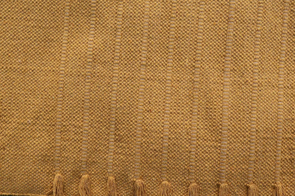 EcoComfort Cotton Yoga Mat - Hand-Woven, Extra-Thick for Ultimate Home Fitness - Durable & Stylish Yoga Rug (24”x72”x5mm)