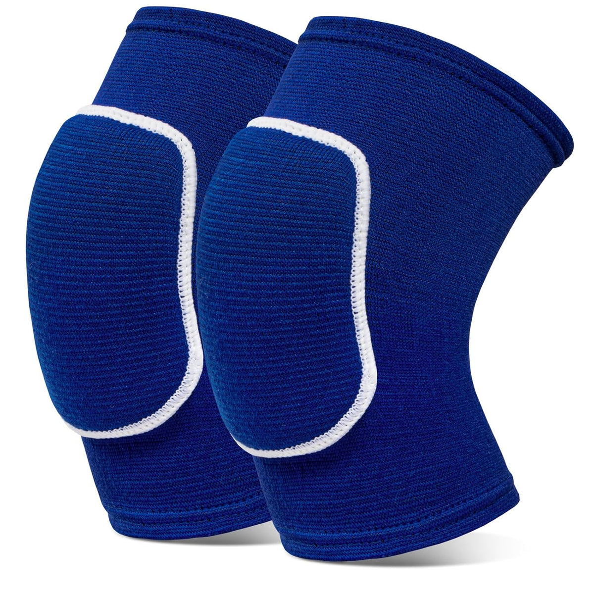 Volleyball Knee Pads knee brace for Women Kids Girls，Soft and Breathable Knee Pads for Volleyball, Dancing, Football, Yoga, Basketball, and Skating - Protective Knee Pads for Adults and Kids (Black White, Large)