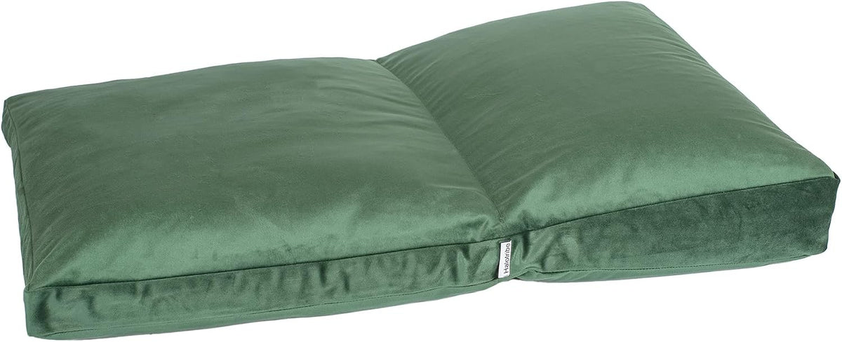 Meditation Cushion,Velvet Meditation Pillow and Zabuton 2-in-1 Portable Design(50 * 70CM). (Blue, Service H：9cm)