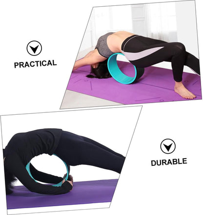 Yoga Wheel Set of 3pcs Pilates Ring for Stretching Balance PP