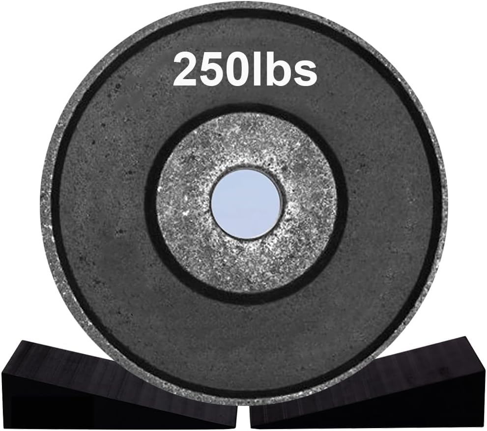 Squat Wedge Block Non-Slip Slant Board Calf Stretcher, 2pcs Ankle Knee Leg Stretcher, Heavy Duty Incline Ramp for Heel Elevated Squat, ATG Split Squat, deadlift, Lunge, Yoga, Pilates, Physical Therapy