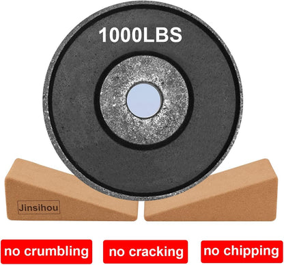 Squat Wedge Block Non-Slip Slant Board Calf Stretcher, 2pcs Ankle Knee Leg Stretcher, Heavy Duty Incline Ramp for Heel Elevated Squat, ATG Split Squat, deadlift, Lunge, Yoga, Pilates, Physical Therapy