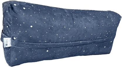The Yoga Bolster | Comfortable, Supportive Eco-Friendly Luxury Yoga Cushion | Recycled Plastic Bottle Microfiber | Natural Cotton, Foam Filling (Celestial)