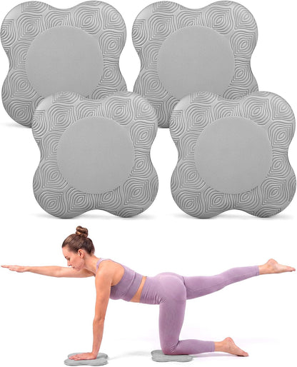 2-4 Pack Yoga Knee Pads, TPE Cushion for Pilates Exercise